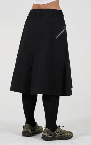 1. "MAKEWAVES" Cargo Skirt / TRJCT W