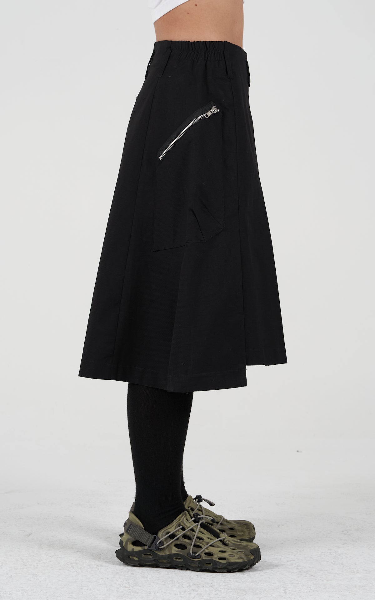 1. "MAKEWAVES" Cargo Skirt / TRJCT W