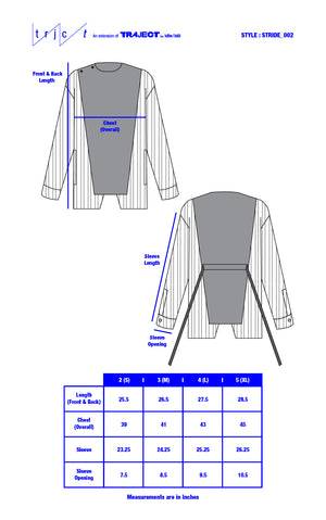 1. "STRIDE" Shirt / TRJCT W